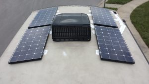 RV Solar for travel trailers, fifth wheels and motorhomes.