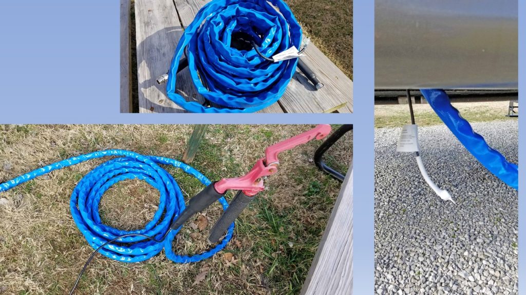 RV heated water hose