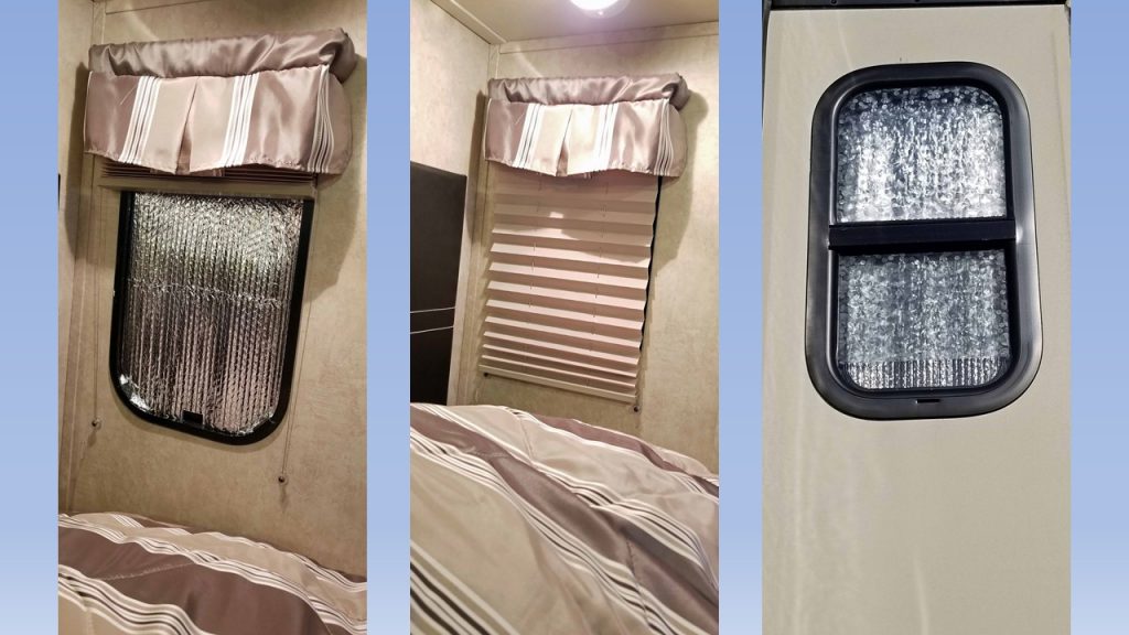 RV window insulation