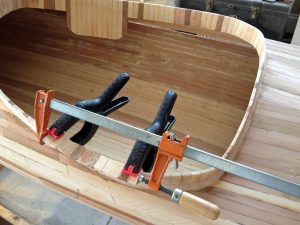wooden kayak cockpit rim