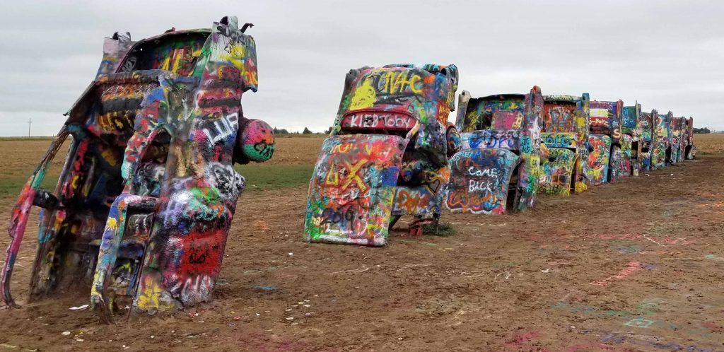 Cadillac Ranch on Route 66