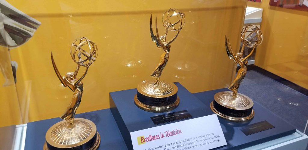 Red Skelton received three Emmy Awards.