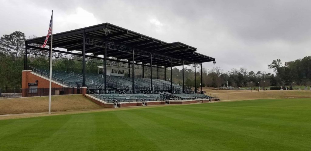 Inouye Field where young soldiers graduate basic training.