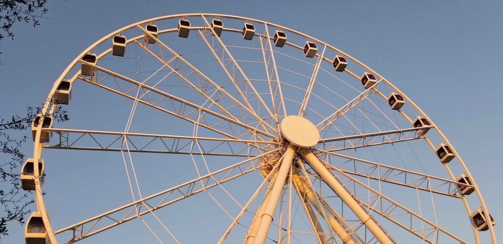SkyWheel Ferris Wheel in Pier Park 