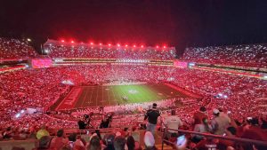 The Alabama vs. Tennessee game in Bryant–Denny Stadium.